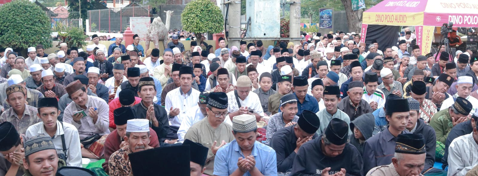 23.000 Jamaah Padati Manaqib dan Dzikrul Ghofilin di Desa Tunggulwulung